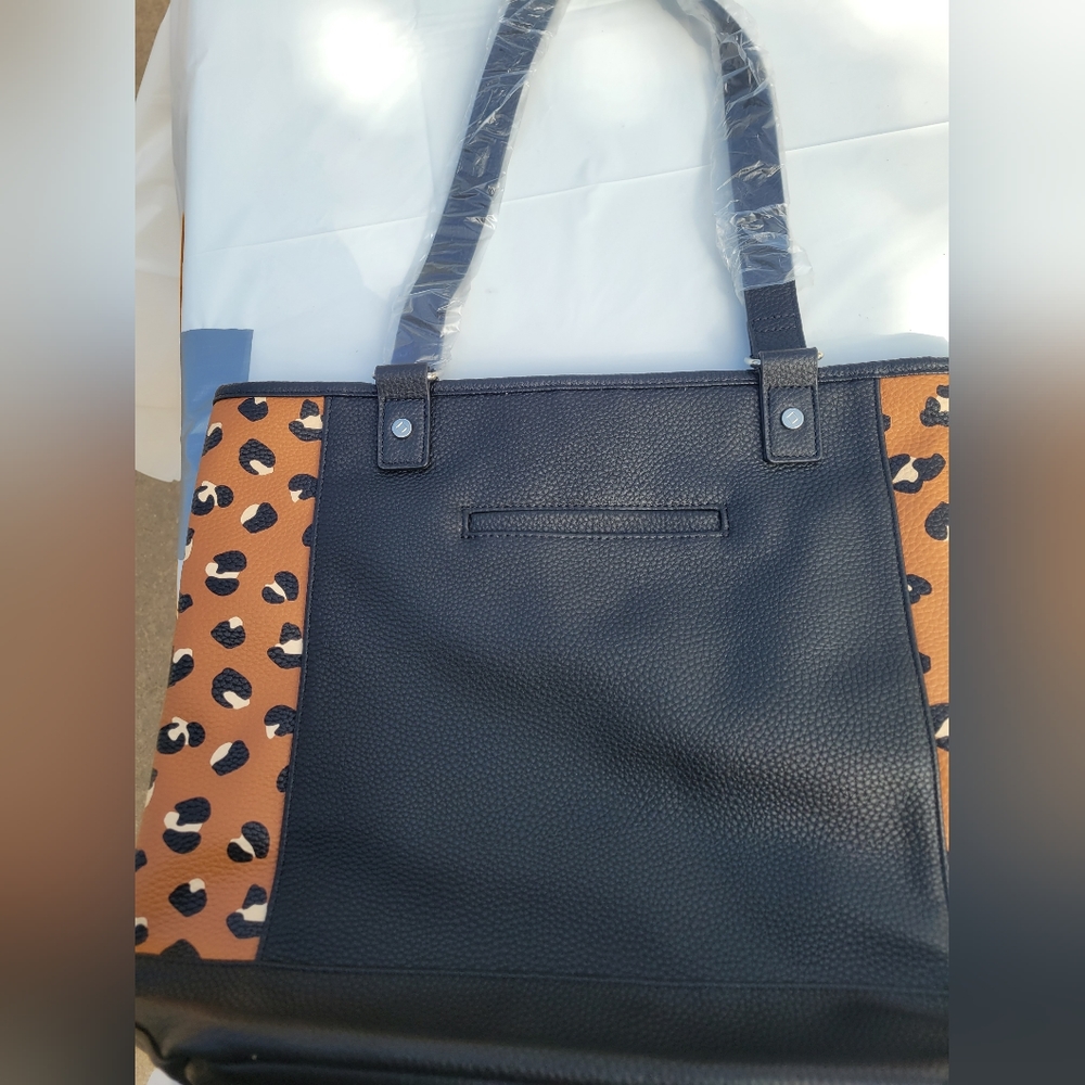 Thirty-One Colorblock Tote Bag